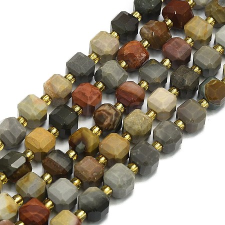 Natural Ocean Jasper Beads Strand G-I376-D82-01-1