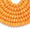 Natural Malaysia Jade Beads Strands G-B165-G01-5x8mm-11-4
