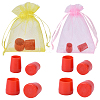 8Pair PVC High Heel Stoppers Protector FIND-GF0002-08E-1