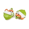 Baking Paint Zinc Alloy Pendants AL-CBA032C-06-2