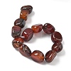 Natural Red Agate Beads Strands G-H295-D01-14-5