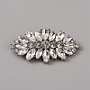 Alloy Crystal Rhinestone Shoe Decoration AJEW-WH0248-224A-P-1