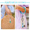  DIY Beadable Keychain Making Kit DIY-TA0006-01-18