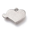 Non-Tarnish 304 Stainless Steel Pendants STAS-Z017-10P-2