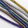 Electroplate Non-magnetic Synthetic Hematite Beads Strands G-J216F-M-1