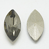 Pointed Back Glass Rhinestone Cabochons RGLA-T083-6x12mm-03-2