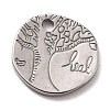 Non-Tarnish 304 Stainless Steel Pendants STAS-B024-57P-2