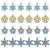 ARRICRAFT 24Pcs 4 Styles Alloy Pendants FIND-AR0004-38-1