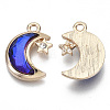 Glass Rhinestone Pendants LS-GLAA-N038-11A-B04-2