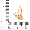 Brass Rhinestone Pendants KK-E793-09G-3