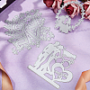 CRASPIRE Wedding Theme Carbon Steel Cutting Dies Stencils DIY-CP0001-42-5