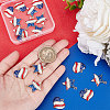 SUNNYCLUE 20Pcs 2 Style Alloy Enamel Pendants ENAM-SC0003-11-3