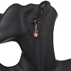 304 Stainless Steel Gift Dangle Earrings EJEW-JE06684-3