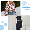 2Pcs 2 Colors Moon & Star Zinc Alloy Waist Body Chains AJEW-HS0001-12-6