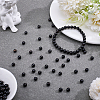 2 Strands Natural Black Tourmaline Beads Strands G-ME0001-32-4