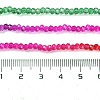 Transparent Painted Glass Beads Strands LS-DGLA-A034-T2mm-A24-3