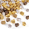 Tibetan Style Alloy Beads TIBEB-CD0001-03-2