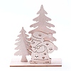 Undyed Platane Wood Home Display Decorations LS-DJEW-F006-03-1