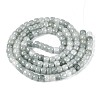 Baking Paint Crackle Glass Beads Strands DGLA-N019-02A-08-2