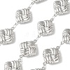 304 Stainless Steel Square Link Chains CHS-Z004-20P-1