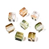 Baking Paint Transparent Glass Beads LS-DGLA-N005-01A-01-2