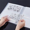 PP Plastic DIY Transparent Photo Album Scrapbooking AJEW-WH0223-26-3