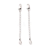 925 Sterling Silver Chain Extenders STER-D036-41AS-1