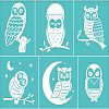 Self-Adhesive Silk Screen Printing Stencil DIY-WH0338-038-1