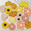 20Pcs 10 Styles Silicone Focal Beads SIL-SP0001-18A-7