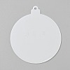 Transparent Acrylic Big Pendants LS-TACR-WH20003-04-1