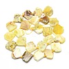 Natural Yellow Opal Beads Strands G-G106-E02-01-2