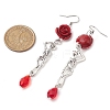 304 Stainless Steel Dangle Earrings EJEW-JE06065-3