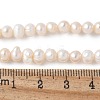Natural Cultured Freshwater Pearl Beads Strands PEAR-I007-07Q-02B-5