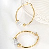 Elegant Geometric Hoop Earrings ZT2475-1