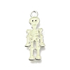 Halloween Theme Luminous  Alloy Enamel Pendants ENAM-D067-01P-03-2