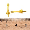 Brass Bead Cap Bails KK-G502-17A-G-3