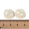 Translucent Epoxy Resin & Shell Decoden Cabochons CRES-S367-02-3