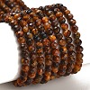 Natural Tiger Eye Bead Strands G-R344-3mm-44-1