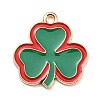 Saint Patrick's Day Alloy Enamel Pendants LS-ENAM-G222-01E-01-1