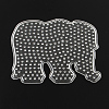 Elephant ABC Plastic Pegboards used for 5x5mm DIY Fuse Beads X-DIY-Q009-27-1