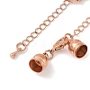 Brass Chain Extender KK-K001-3mm-RG-2