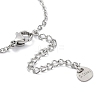Tarnish Resistant 201 Stainless Steel Link Bracelets with Cable Chains LS-BJEW-P297-01P-E-3