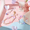 30Pcs Transparent Glass Beads GLAA-TADJ0001-02D-5