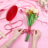 Polyester Stripe Ribbons OCOR-WH0045-12A-2