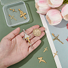 8Pcs 8 Styles 304 Stainless Steel Pendants STAS-PH0006-06-3