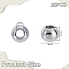 25Pcs 304 Stainless Steel European Beads STAS-GA0001-93-2
