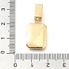 Brass Micro Pave Cubic Zirconia Pendants KK-S049-05G-B-3