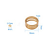 Iron Split Rings Sets IFIN-PH0001-4mm-12G-2