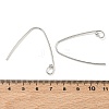 Brass Earring Hooks KK-G557-50P-3