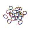 Ion Plating(IP) 304 Stainless Steel Open Jump Rings STAS-F221-40MC-B-1